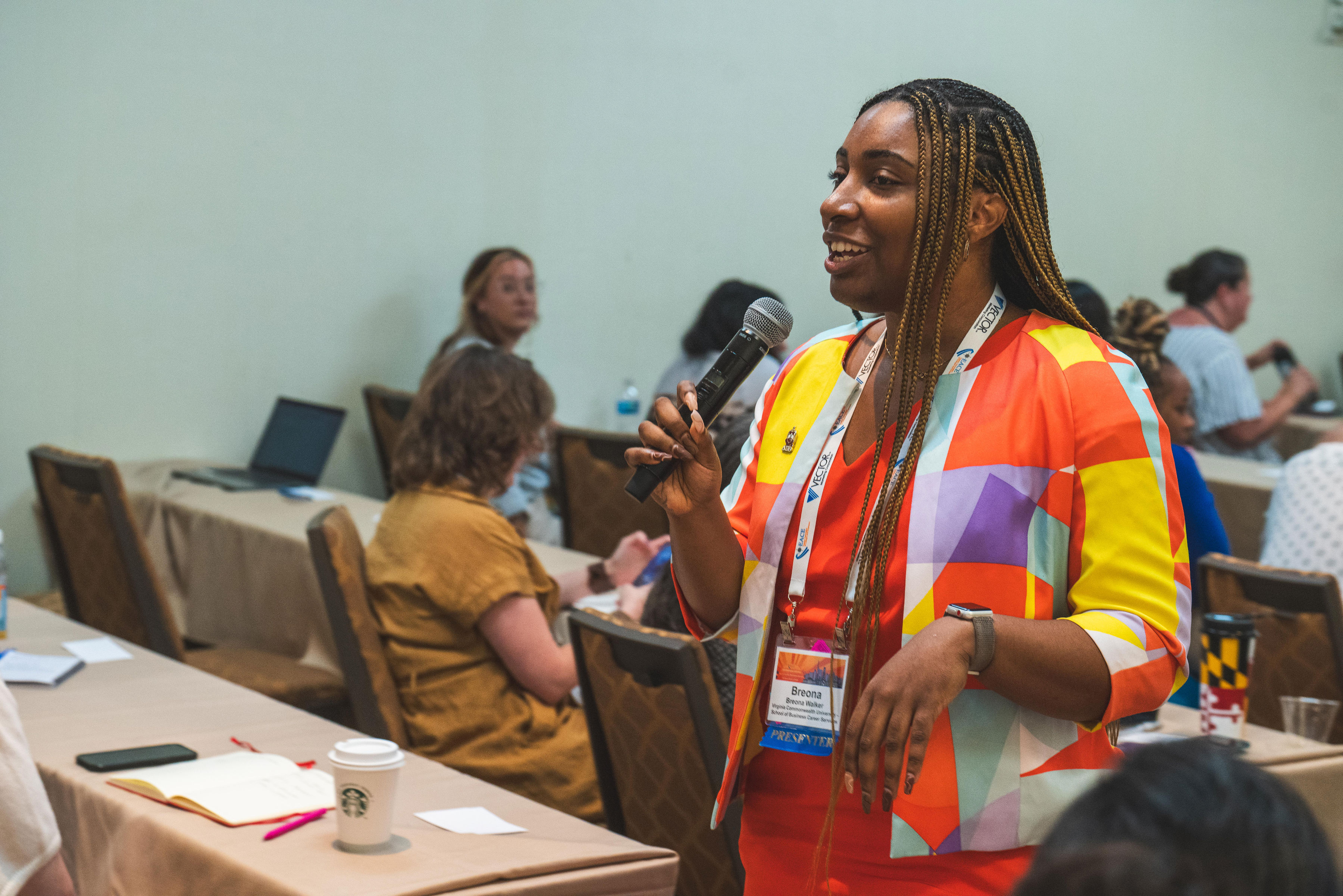 Breona Walker Presenting